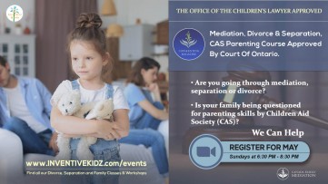 The Office Children's Lawyer Approved - Divorce and Separation Parenting Course (Sundays in May)